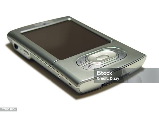 Gadgets Pda On White Background Stock Photo - Download Image Now - Business, Computer, Corporate Business