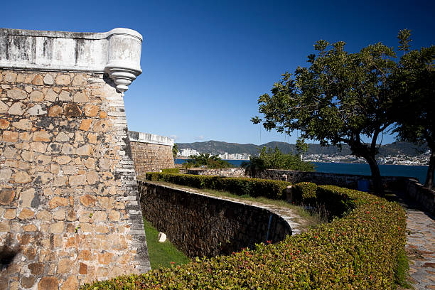 Fort of San Diego - Acapulco, Mexico stock photo