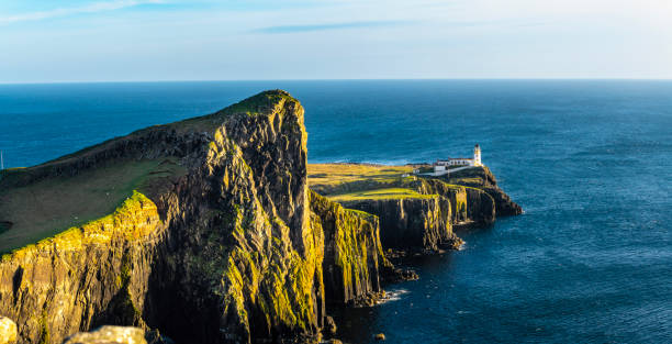 istock Neist Point lighthouse panorama view, Scotland, Isle of Skye 1775032028