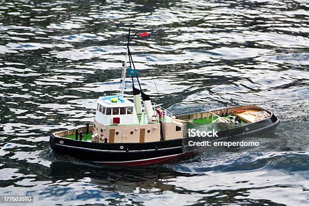 Model Boat Sailing Stock Photo - Download Image Now - Color Image, Floating On Water, Horizontal