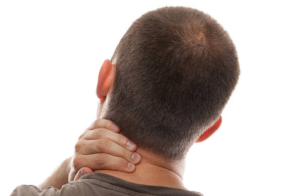 istock Man with Neck Pain 177503877