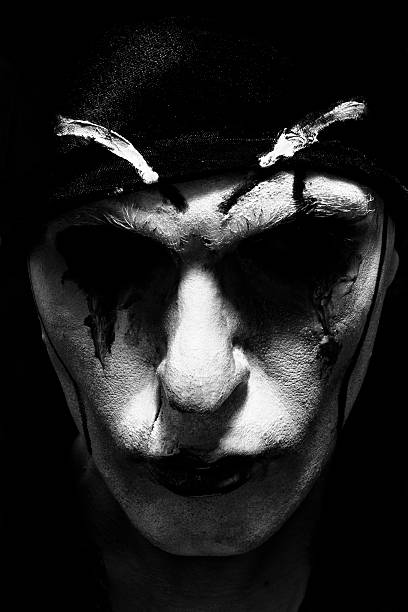 istock theatrical actor with dark makeup on her face 177504115