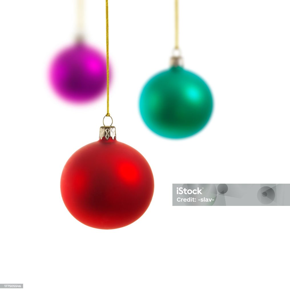 Bolas de Natal - Royalty-free Baile noturno Foto de stock