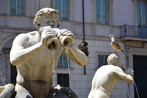 istock Fontana Del Moro at Piazza Navona, Rome 177505586