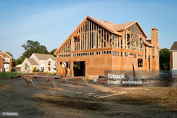 Under Construction Stock Photo - Download Image Now - Construction Site, Moving House, Construction Industry