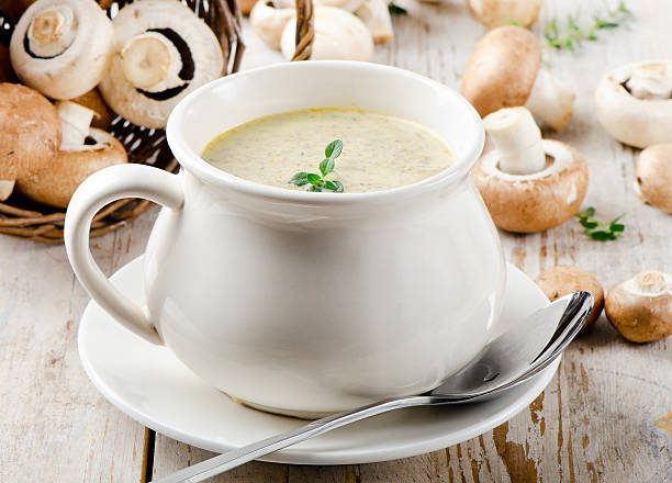 istock Champignon mushroom soup 177506067