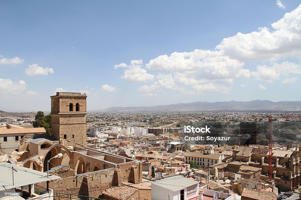 Lorca earthquake "A horrible earthquake destroyed historic & old city of Lorca, Spain." Lorca Stock Photo