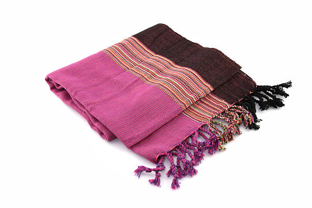 istock Arab scarf color purple 177506291