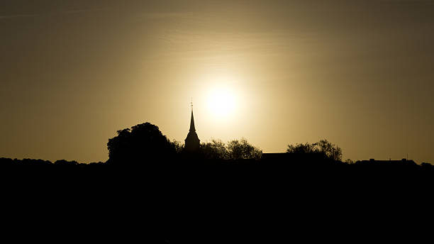 istock Skyline Boizenburg (Germany) with Church 177509466