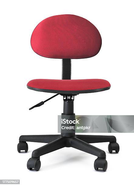 Chair Stock Photo - Download Image Now - Office Chair, White Background, Cut Out