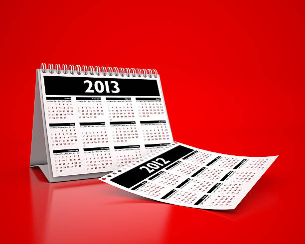 calendario 2013 - april calendar 2012 time fotografías e imágenes de stock