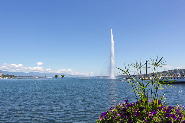 istock Jet d'Eau on Lake Geneva, Switzerland 177510753