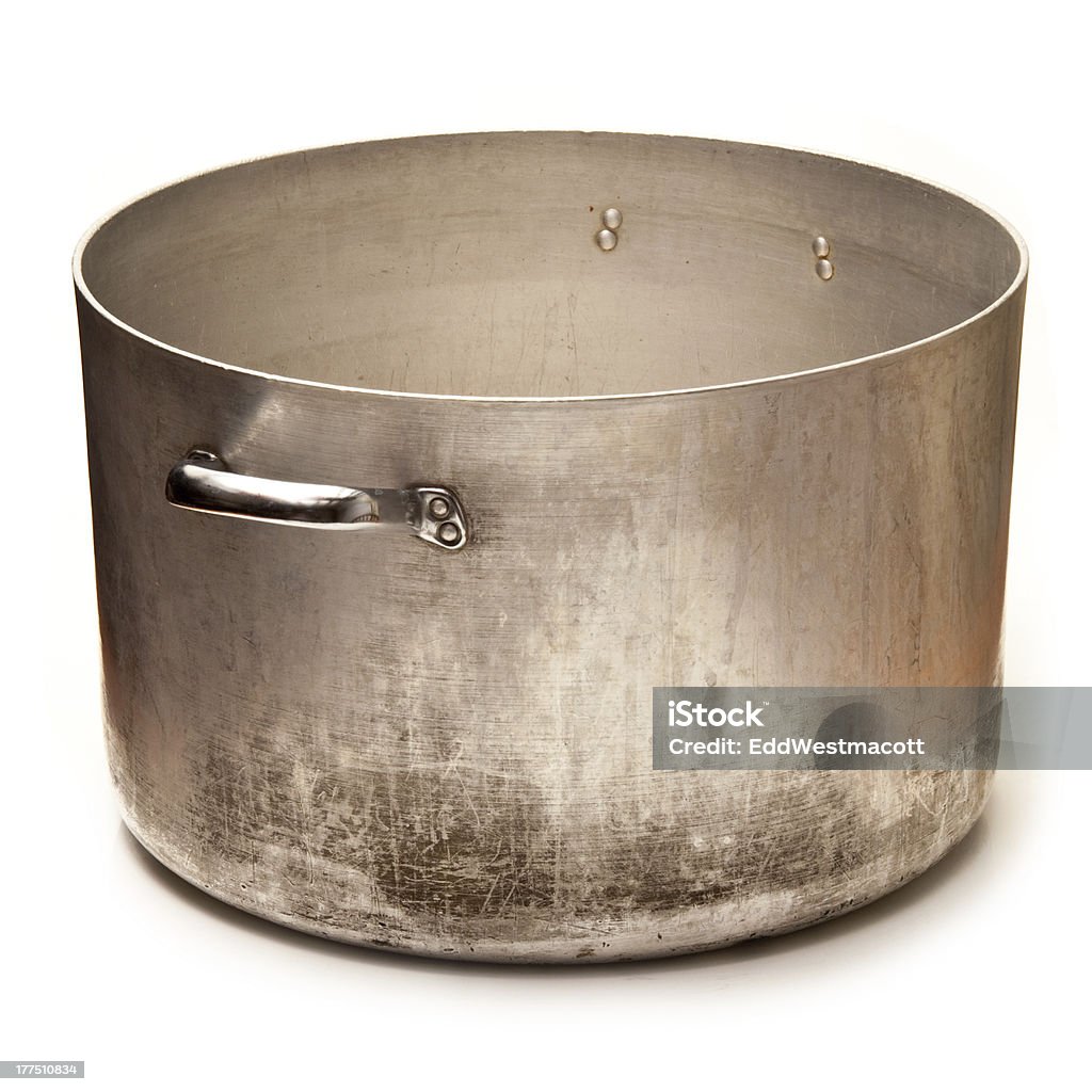 Grandes sausepan metal - Foto de stock de Cacerola libre de derechos