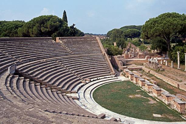 istock Roman Theatre, Ostia, Italy. 177511218