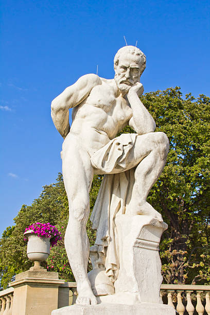 istock Statue in the Luxembourg Gardens, Paris 177511361