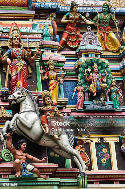 Foto de Templo Hindu Fachada e mais fotos de stock de Arquitetura - Arquitetura, Característica arquitetônica, Cultura Indiana