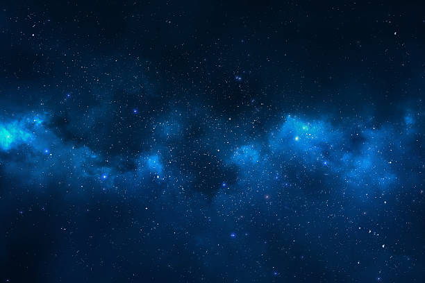 space hintergrund mit sternen, universum, galaxy und nebel - space stock-fotos und bilder