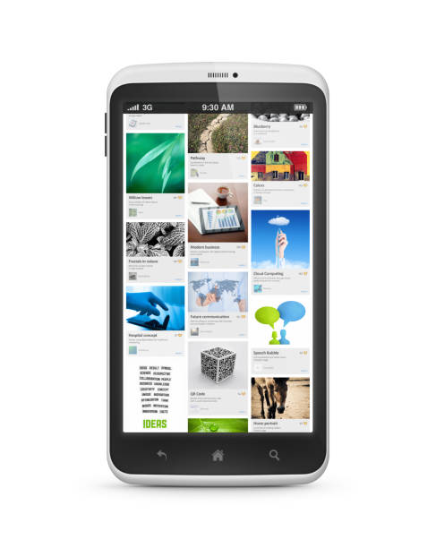 istock Social media application on mobile smartphone 177512433