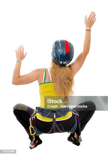 Donna Coperta Arrampicata Libera - Fotografie stock e altre immagini di Abbigliamento sportivo - Abbigliamento sportivo, Adrenalina, Adulto