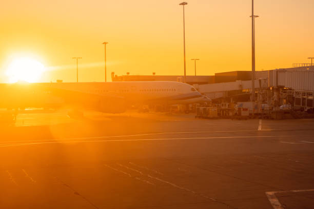 istock Air plane in air port runways. 1775129918
