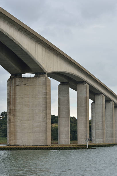 ponte de orwell - river orwell imagens e fotografias de stock