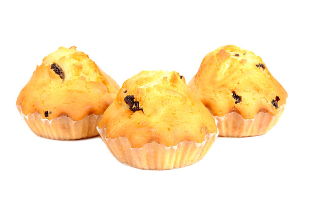 istock Raisin Muffins Isolated on White Background 177514308