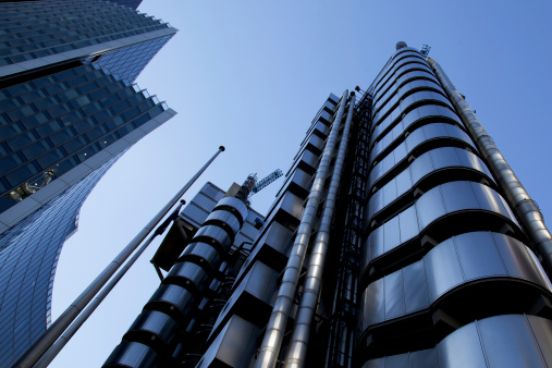 Corporate buildings City of London