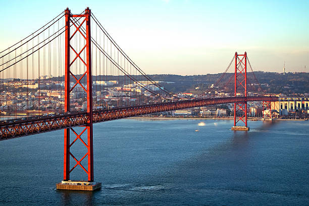 istock Red bridge, Lisbon, Portugal 177515536