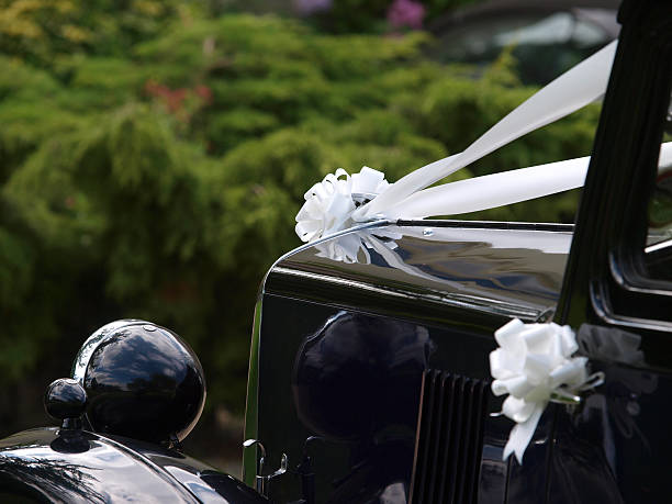 istock Vintage wedding car 177515777