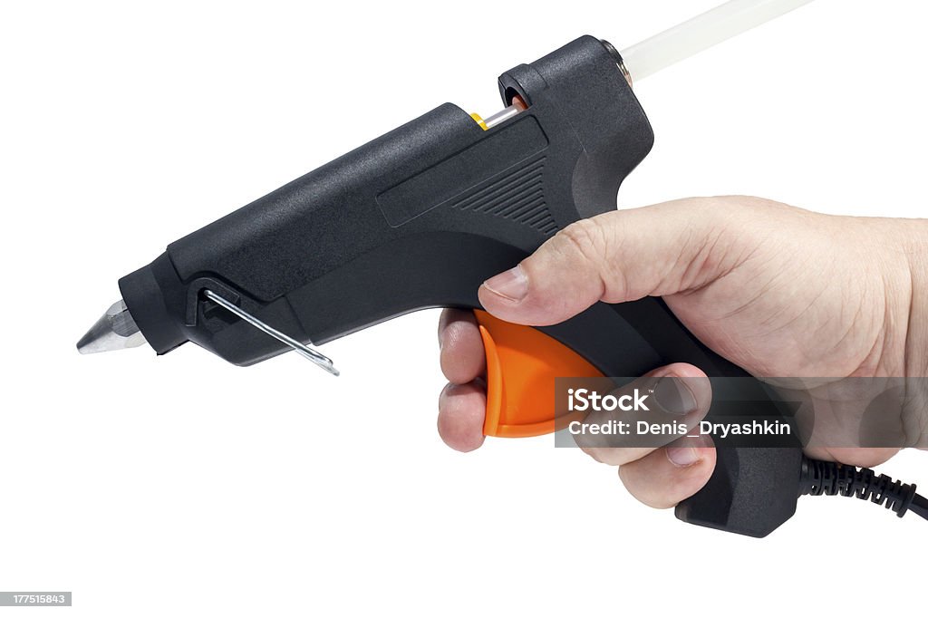 Electric Pistola de cola quente - Foto de stock de Arma de Fogo royalty-free