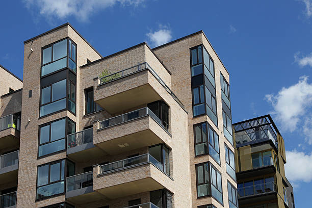 istock modern apartment house in Hamburg 177516341