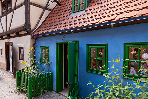 istock Workers' houses of the castle 177516383