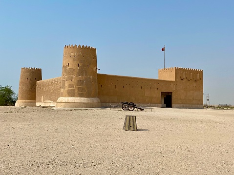 Qatar - Al Zubara Fort 
It is a historic Qatari military fort,  in nort Qatar and Unesco site