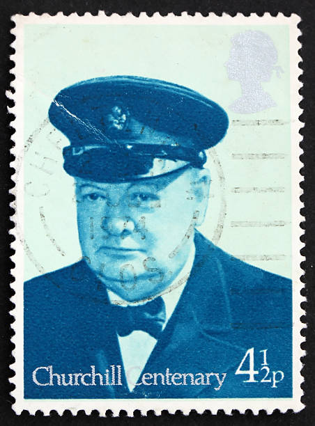 istock Postage stamp GREAT BRITAIN 1974 Sir Winston Spencer Churchill 177517965