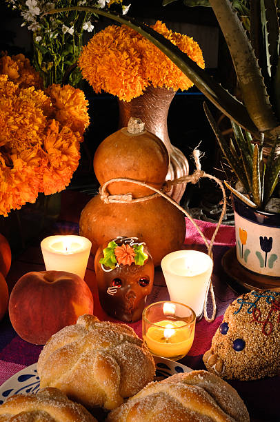 istock Mexican day of the dead offering altar (Dia de Muertos) 177517988