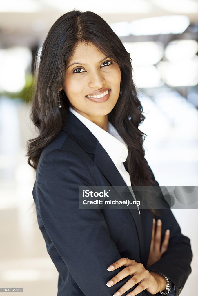 Ziemlich indischen Geschäftsfrau - Lizenzfrei Anzug Stock-Foto