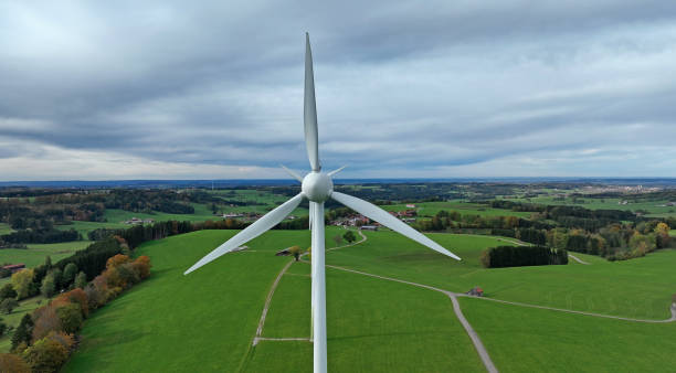 istock Drone image of a wind turbine in Bavaria 1775182716