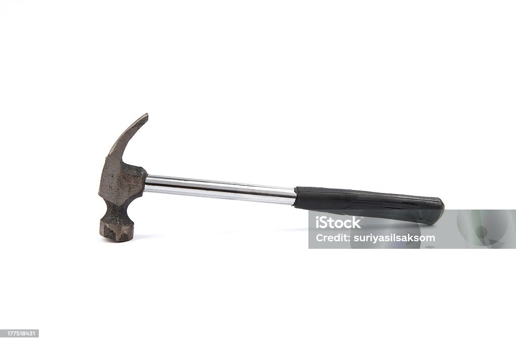 heavy metal hammer em fundo branco - Royalty-free Aço Foto de stock