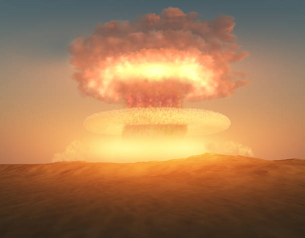 explosão nuclear - mushroom cloud imagens e fotografias de stock