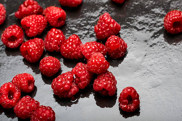 Washed Himbeeren – Foto