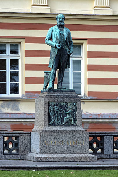 Monument to the german chemist August Kekule in Bonn, Germany