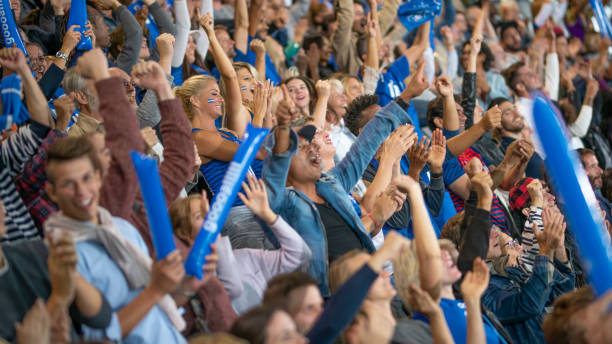 istock Large crowd in a football stadium 1775208461