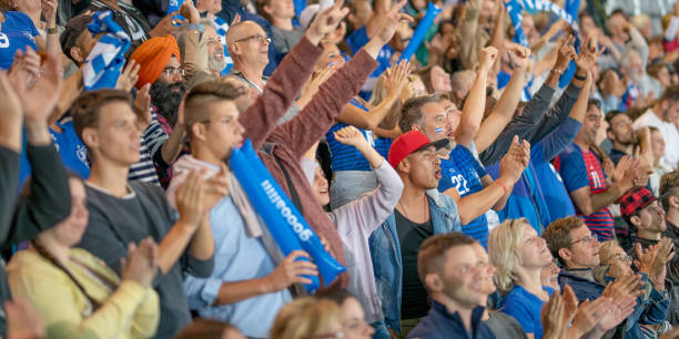 istock Large crowd in a football stadium 1775208478
