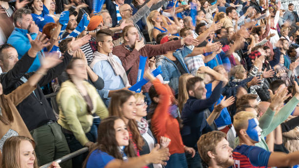 istock Large crowd in a football stadium 1775208480