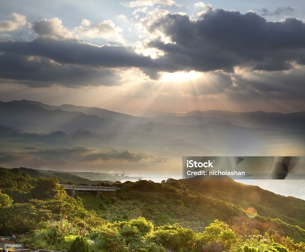 Paisaje de otoño colorido - Foto de stock de Aire libre libre de derechos