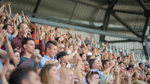 istock Large crowd in a football stadium 1775210098