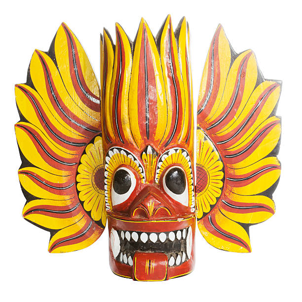 istock Colorful Sri Lanka mask 177521064