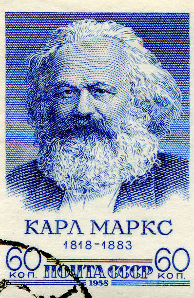 istock Stamp printed in Germany  of Karl Marx , 177521565