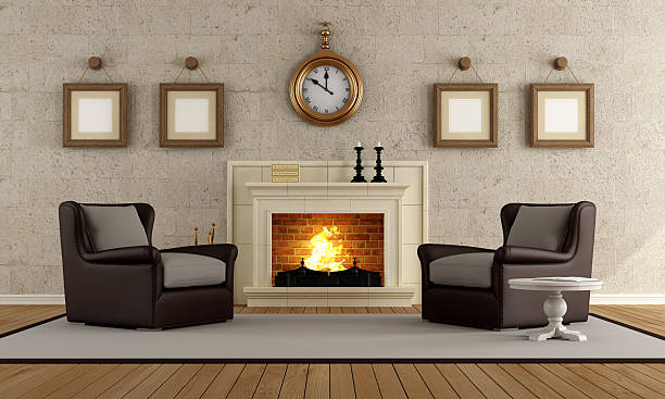 istock Vintage living room 177522817