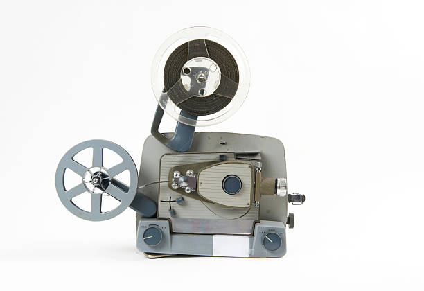 proyector de película de 8 mm - 8mm film projector fotografías e imágenes de stock